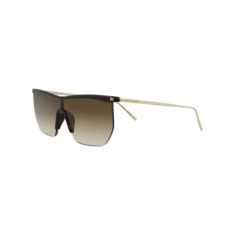 Saint Laurent Shield-Frame Injection Sunglasses