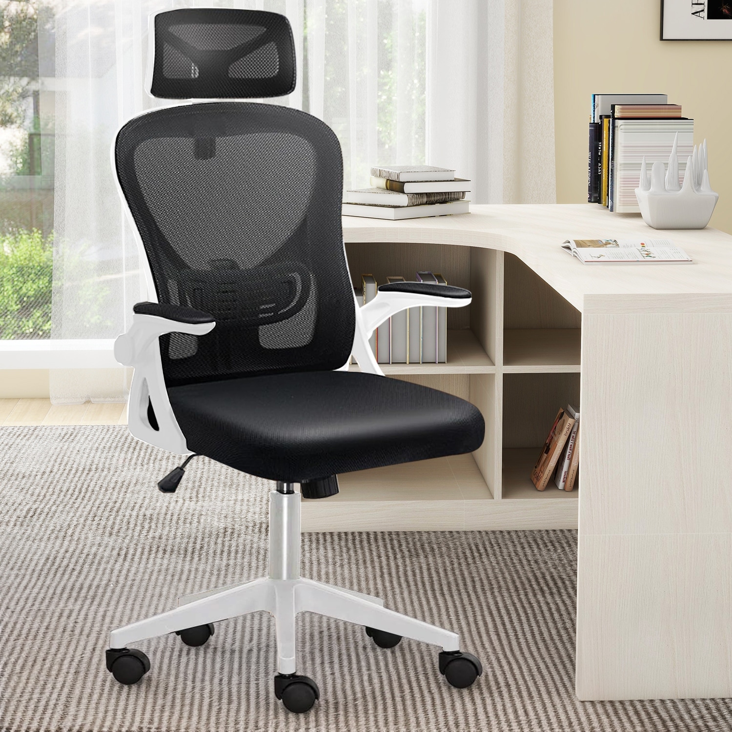 VECELO Office Desk Chair High Back Executive Ergonomic Computer Chair