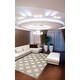 preview thumbnail 1 of 14, Nourison Graphic Illusions Contemporary Geometric Diamond Area Rug 3'6" x 5'6" - Ivory