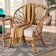 preview thumbnail 2 of 9, Emmeline Bohemian Honey Rattan Accent Chair