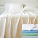 preview thumbnail 8 of 11, BedVoyage 100% viscose from Bamboo Bed Sheet Set, Split King - White