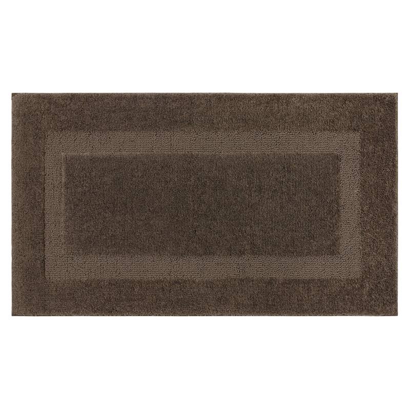 Mohawk Home Prestige Machine Washable Bath Mat - 1' 8" x 2' 10" - Walnut Prestige