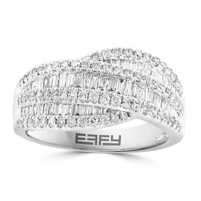 Effy Women's 14K White Gold Diamond Ring