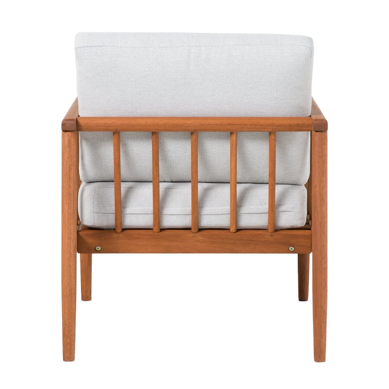 Middlebrook Solid Wood Outdoor Spindle Lounge Chair