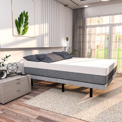 Renanim Hybrid Foam Mattress-in-a-Box, Cooler Sleep, Breathable, Supportive, Pressure Relief