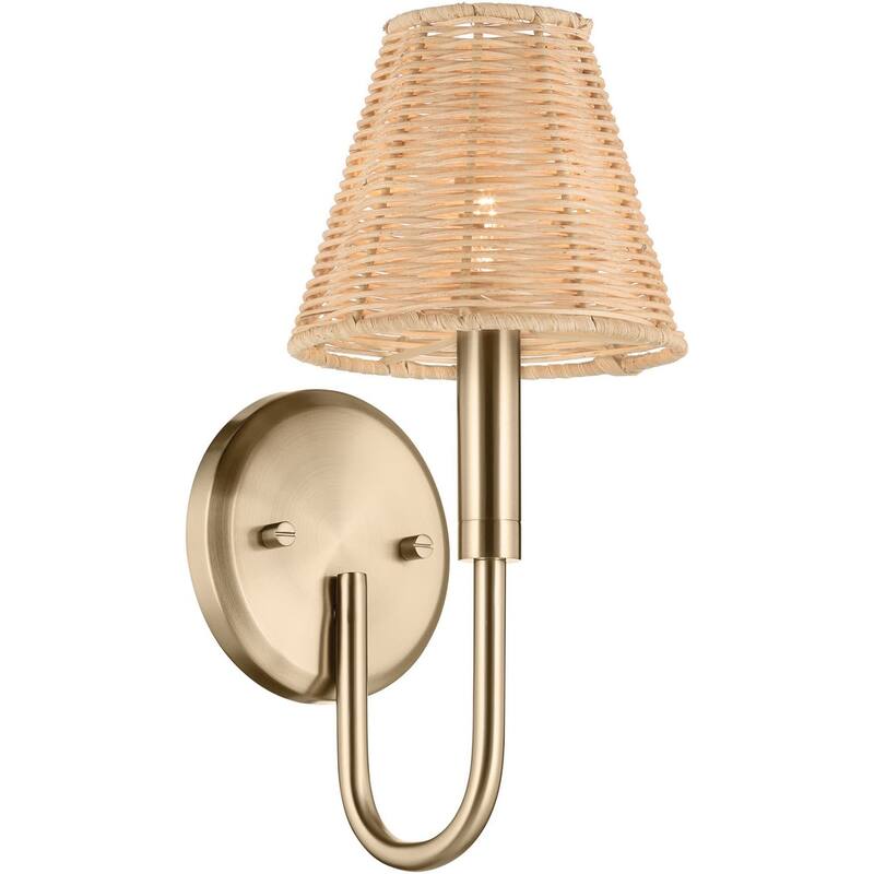 Kichler 52732 Bekah 13" Tall Wall Sconce - Champagne Bronze