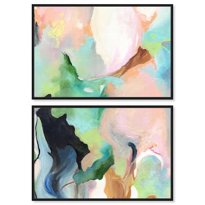 The Dreamer part II Canvas Set of 2 by Art Remedy