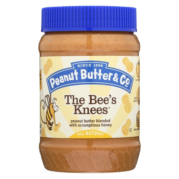 Peanut Butter and Co The Bee's Knees - Peanut Butter - Case of 6 - 16 oz.
