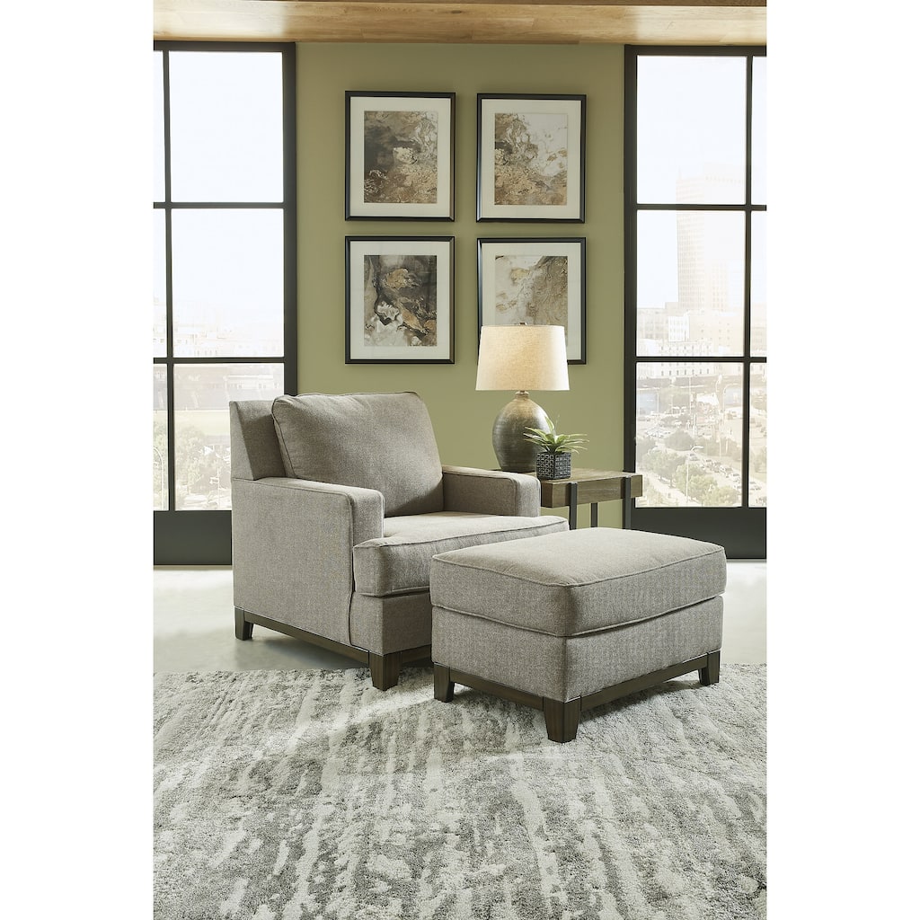 Signature Design by Ashley Kaywood Gray 2-Piece Upholstery Package - 38" W x 40" D x 38" H