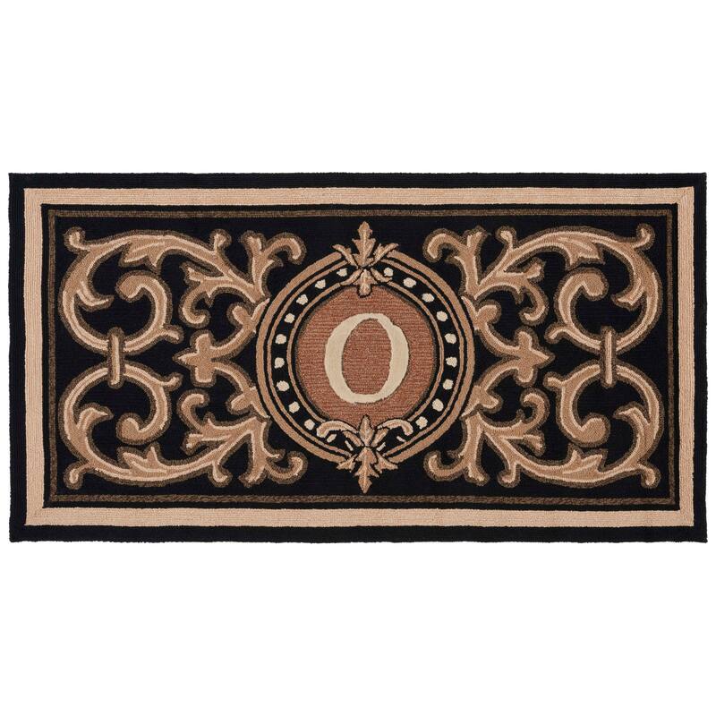 SAFAVIEH Handmade Monogram Bruneta Casual Rug
