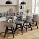 Option Grey Velvet Set Of 8