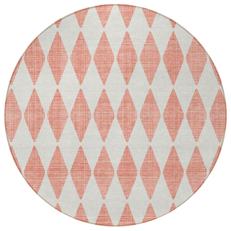 HomeRoots Geometric Transitional Rectangle Outdoor Rug