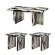 preview thumbnail 27 of 26, Roundhill Furniture Mchome 3-Piece Coffee Table Set, Coffee Table and Two End Tables