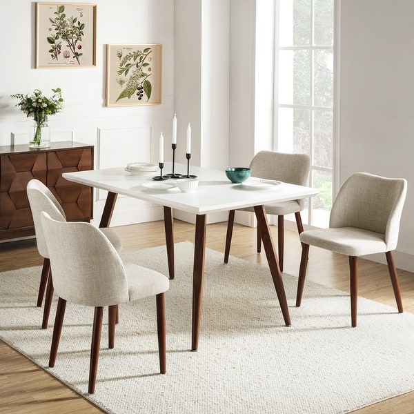 slide 2 of 66, HULALA HOME Melisa Solid Wood Dining Chair Set of 4