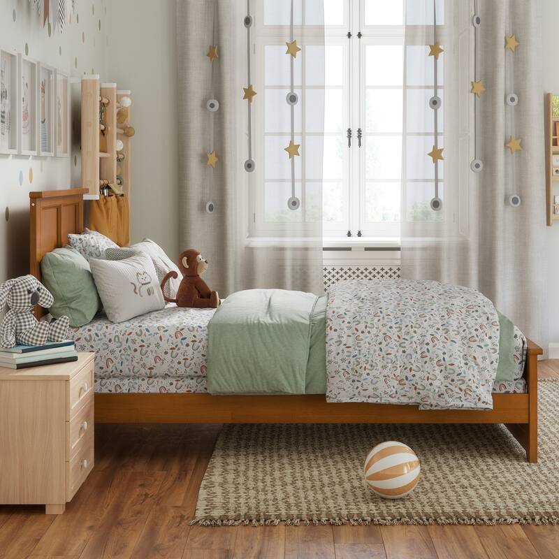 AFI, Madison Foundation Bed with Matching Footboard