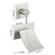 preview thumbnail 11 of 34, Wall Mount Bathroom Faucet Waterfall Brass Modern 2 Hole Bathroom Sink Basin Vanity Faucets with Valve