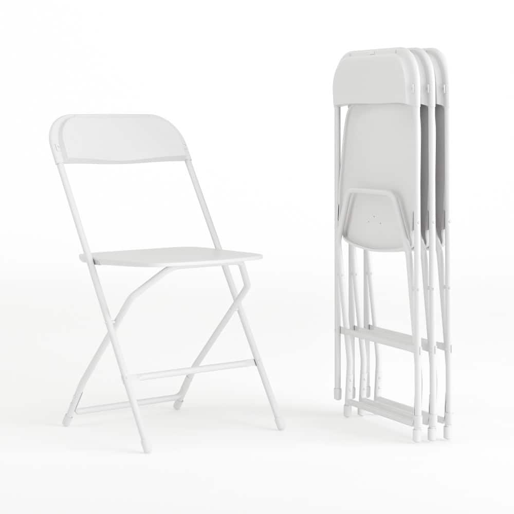 Plastic Folding Chair - 650LB Weight Capacity - Event Chair - 17.5"W x 18"D x 31.5"H