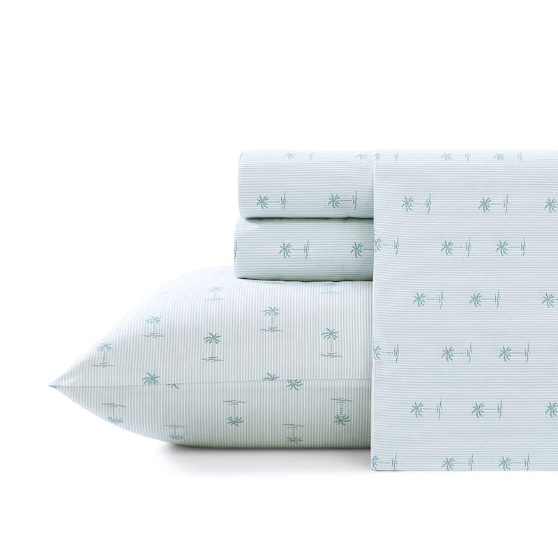 Tommy Bahama Cotton Printed Sheet Sets and Pillowcase Pairs
