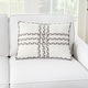 preview thumbnail 19 of 41, Mina Victory Outdoor Pillows Criss Cross Braids 14"X20" Indoor/Outdoor Throw Pillow
