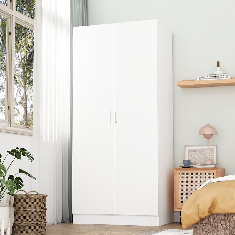5-Tier Amoires Wardrobe Cabinet With 2 Doors