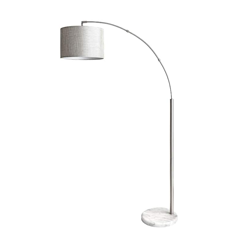 Nuloom Belton 69" Marble Floor Lamp - 37"W x 12"D x 68.5"H