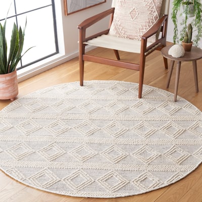 SAFAVIEH Handmade Natura Stiina Transitional Wool Rug