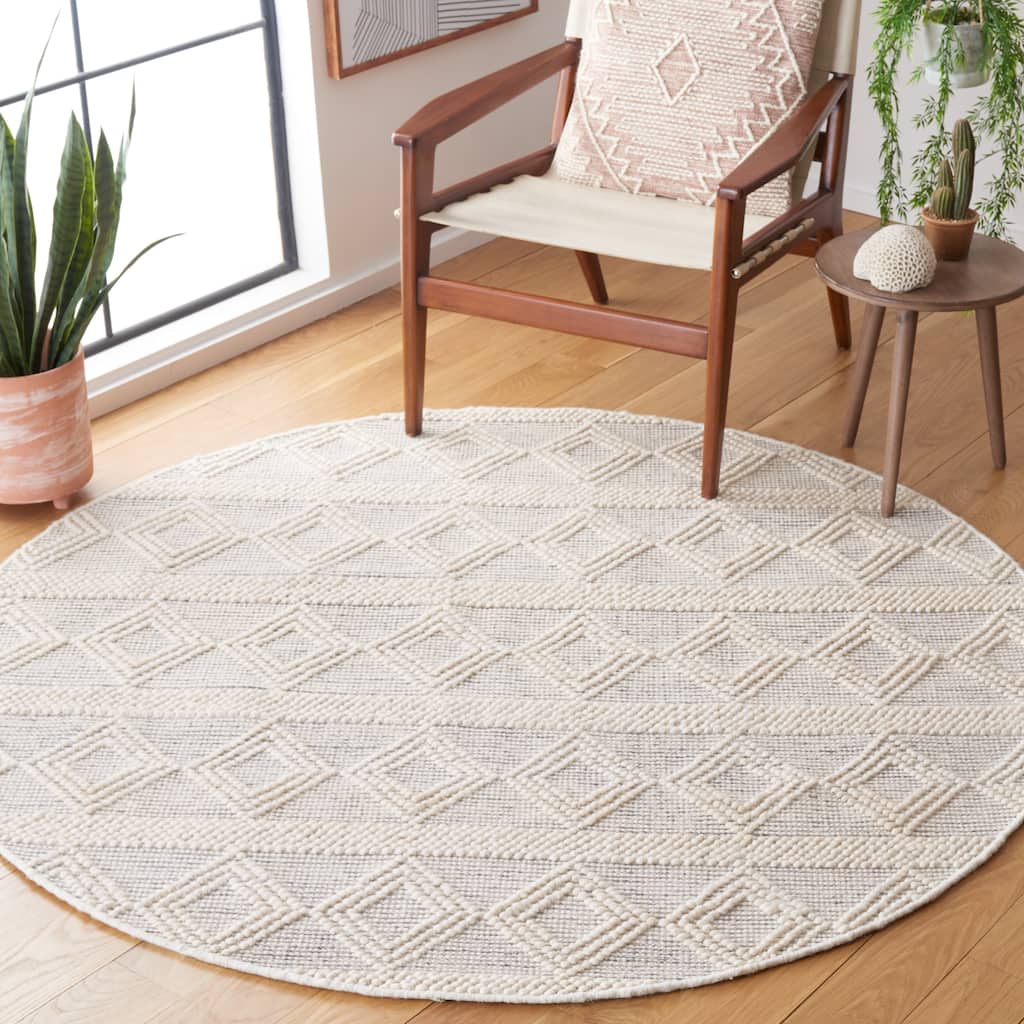 SAFAVIEH Handmade Natura Stiina Transitional Wool Rug