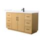 Option Light Oak / White Quartz Top / Matte Black