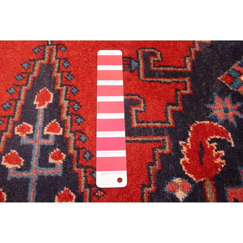 ECARPETGALLERY Hand-knotted Konya Anatolian Red Wool Rug - 5'3 x 6'8