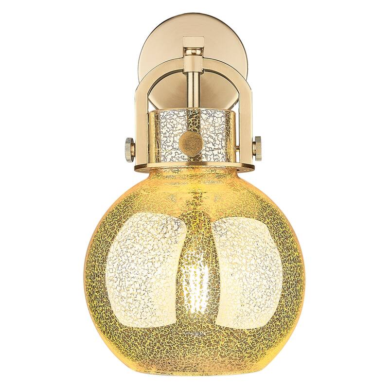 Innovations Lighting 410-1W-G410-8ME Newton Sphere 14" Tall Bathroom