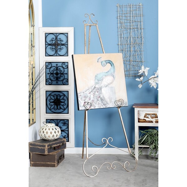 Gold Metal Traditional Easel 68 x 23 x 33 - 23 x 33 x 68. Opens flyout.