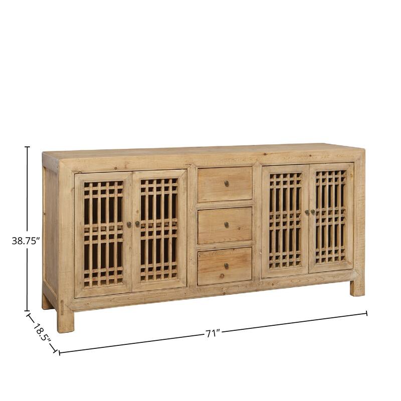 Norris 71-inch 4-Door Sideboard Buffet Server