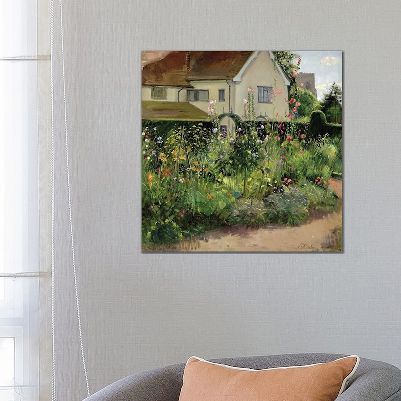 iCanvas "Corner Of The Herb Garden" by Timothy Easton Canvas Print - 26x26x1.5