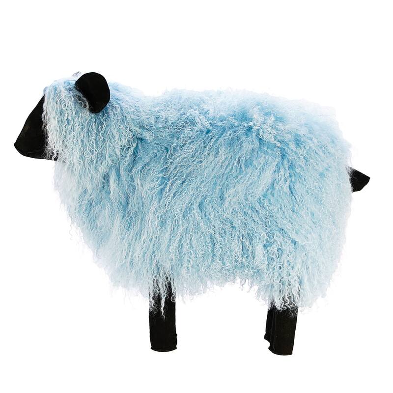 Tibetan Lamb Sheep - Medium - Baby Blue