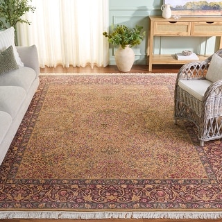 SAFAVIEH Royal Kerman Hand-Knotted Traditional Wool Rug