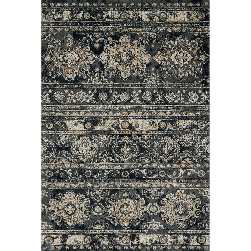 Alexander Home Verona Geometric Border Transitional Rug