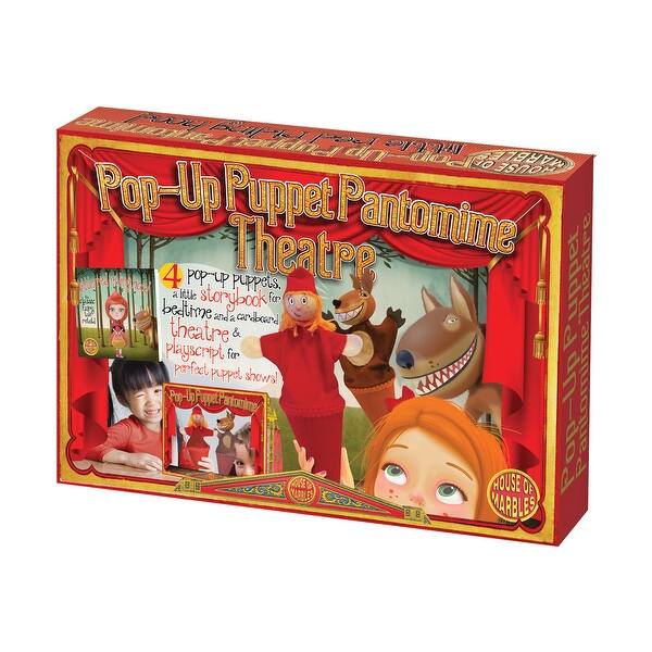 slide 1 of 1, Pop-Up Puppet Pantomime Theatre - Little Red Riding Hood - N/A
