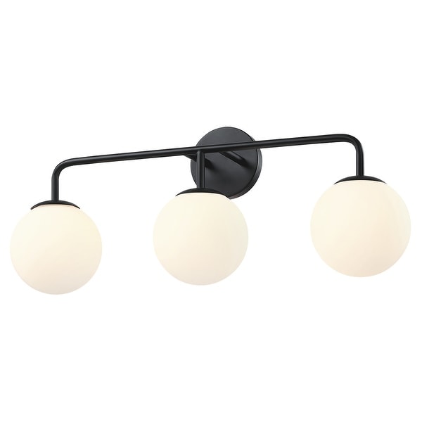 Vanity globe light outlet