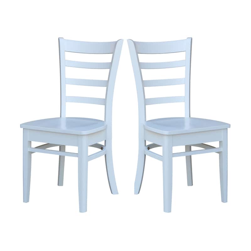 International Concepts Emily Side Chairs - Set of 2