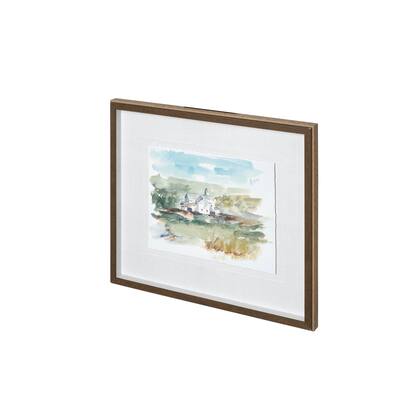 Rural Plein Air IV Framed Art Print