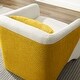 preview thumbnail 5 of 15, Mid Century Modern Armchair,Swivel Chair for Living Room, Bedroom - 30" x 29.5" Yellow