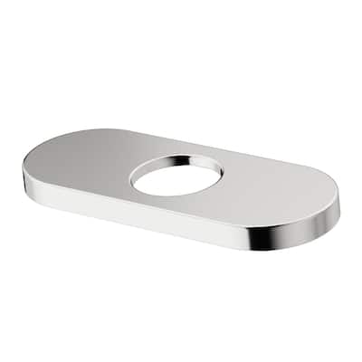 VIGO 5.5" L Bathroom Deck Plate in Brushed Nickel