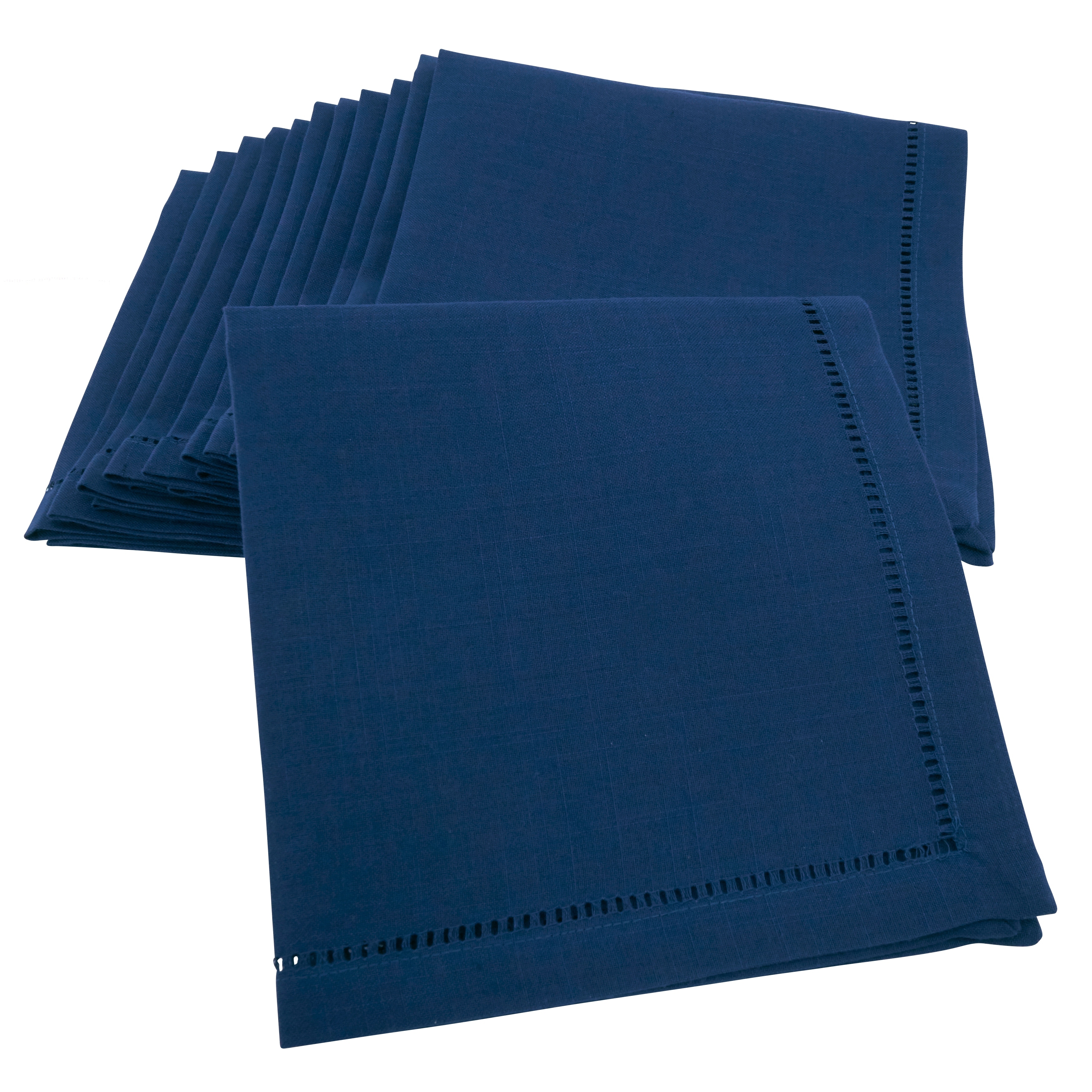 Classic Hemstitch Border Dinner Napkin (Set of 12)