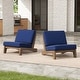 preview thumbnail 82 of 130, Outdoor Teak Patio Furniture 2 Club Chairs Loveseat Table