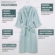 preview thumbnail 25 of 56, Superior Waffle Weave Cotton Soft Oversized Unisex Adult Bath Robe