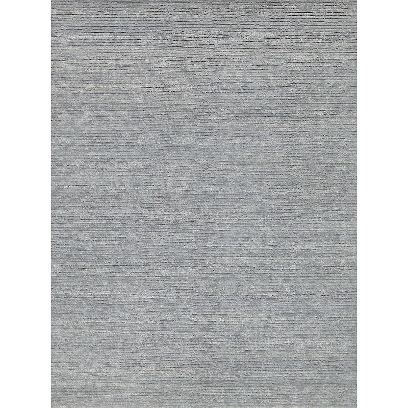 EXQUISITE RUGS Urth Hand-loomed New Zealand Wool Grey Area Rug.