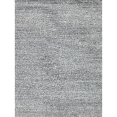EXQUISITE RUGS Urth Hand-loomed New Zealand Wool Grey Area Rug.