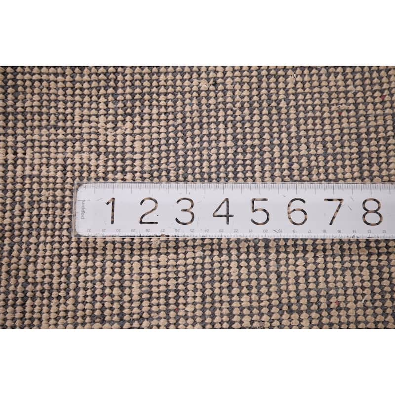 Handmade Abstract Indian Area Rug Oriental Wool & Silk Carpet - 5'4"x 8'3"