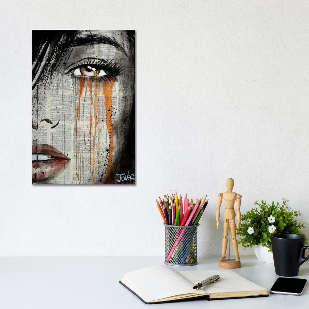 iCanvas "Orange Crush" by Loui Jover Canvas Print