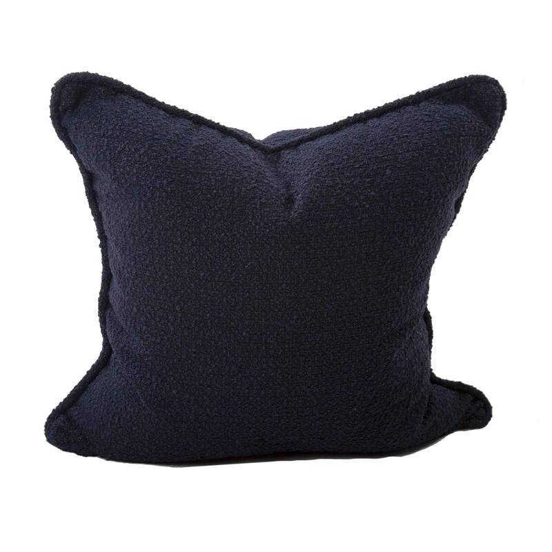 Allan Andrews 24 in. x 24 in. Pillow Barbet Royal - Down Insert